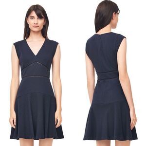 Rebecca‎ taylor taylor dress navy blue
